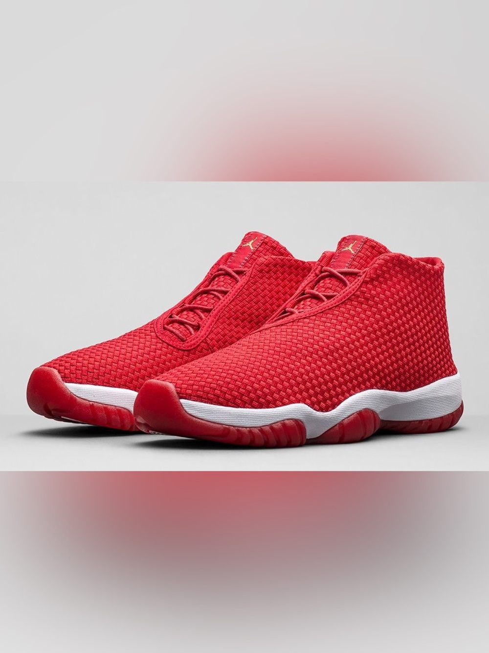 Air Jordan Gym  Red Woven Future Sneakers